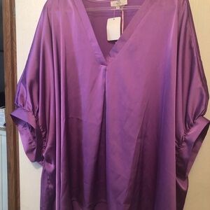 Elegant Purple Women's Top